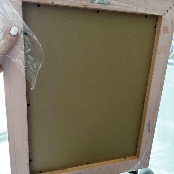 Boston Zakim Bridge with gold frame 19x23" - Picture 5 of 6